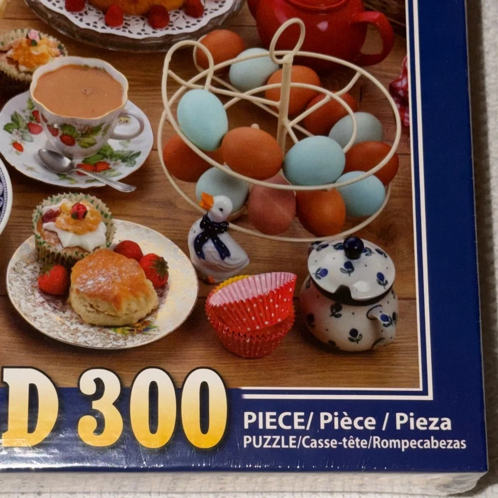 White Mountain Baking Theme Puzzle with 300 Pieces